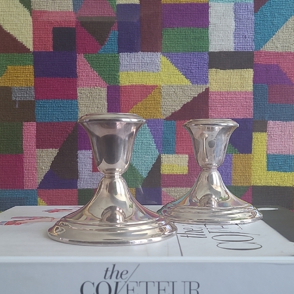Gorham Other - GORHAM SILVER CANDLESTICK HOLDERS YC3003 SET OF 2